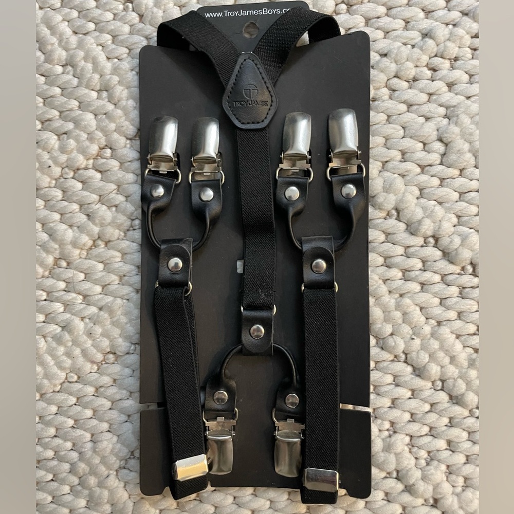 Troy James suspenders